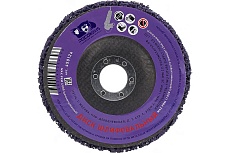 Диск шлифовальный коралловый для УШМ (125 мм; фиолетовый) РОСОМАХА 450124