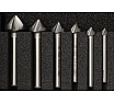 Набор конич. и обрезн. зенкеров Eyltool DIN 335, HSS-E CBN 6 пред. по нерж. 14 320