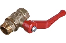 Латунный шаровой кран для воды Valfex OPTIMA 1/2&quot; ВР/НР ручка-рычаг 11Б27фт1М VF.215.L0R1.012.Bir
