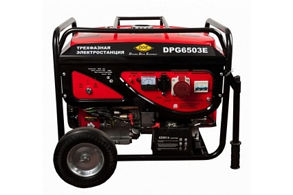 Бензиновый генератор DDE DPG6503E