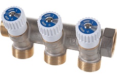 Распределительный коллектор STOUT 3/4, 3 отвода 3/4ЕК SMB 6851 343403 RG008S37ROJ098
