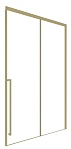 Душевая дверь Timo TDSS-120/17C-8L 120x200 прозрачное, матовое золото