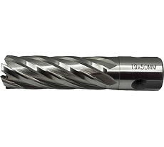 Сверло корончатое TORNERI 19х50 мм, HSS, Universal / Weldon 19 Т023632