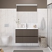 Тумба с раковиной BelBagno Uno 100 см Бежевый матовый