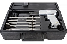 Пистолетное пневмозубило в наборе с зубилами Byemax BG-2711PSR