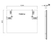 Зеркало Vincea VLM-3VN120-2 120x80 см, сенсорный выключатель и диммер, антипар