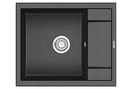Кухонная мойка Granula GR-6002 60 см черный