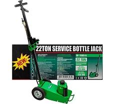 Домкрат Rockforce пневмогидр подкатной в комплекте со сменными надставками-удлинителями 22т RF-1600-6(15944)