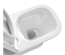 Унитаз-компакт Aquatek Optima Square AQ4411-00 безободковый, с микролифтом