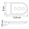 Мыльница WasserKRAFT Kammel K-8369