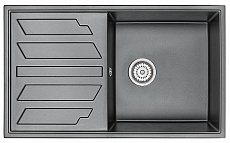 Кухонная мойка Granula GR-8601 86 см шварц