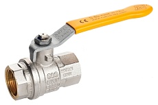 Шаровой кран для газа RUB ROMA 3/4 DN20 PN40, ВР-ВР, (S.84), ручка S84E00