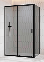 Душевой уголок RGW Classic CL-133B (CL-13B + Z-03B) 120x90 тонированное, черный 060913329-34