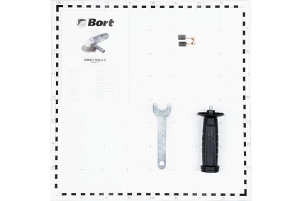 Угловая шлифовальная машина Bort BWS-1100U-S 98298819