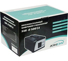 Интеллектуальный однофазный стабилизатор напряжения JONCHN SAR-D 500VA