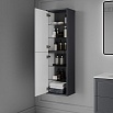 Шкаф пенал Iddis Oxford Neo 40 см темно-серый матовый OXN40D0i97