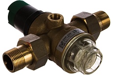 Клапан понижения давления на холодную воду Honeywell диапазон регулировки 1.5-6 атм D06F-3/4''A