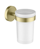 Держатель для стакана Aquatek Европа AQ4104BG шлифованное золото