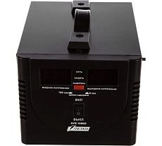 Стабилизатор напряжения Powerman 1ф 1 кВА AVS 1000 D Black 6015736