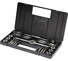 Резьбонарезной набор Bucovice Tools M0-II, 31 предмет, М2,5-М7, в пласт кейсе 310070