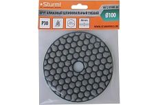 Круги шлифовальные гибкие Sturm ! 9012-D100-30