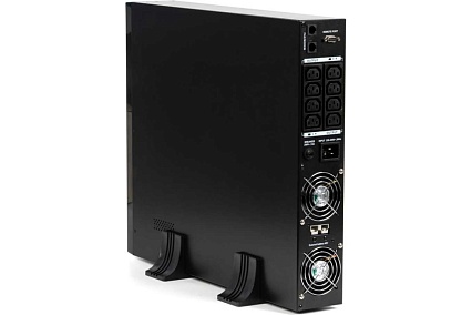 Источник бесперебойного питания Skat RAPAN-UPS 3000 RACK+4x9Ah Источник бесперебойного питания 2100 Вт, Line-interactive, синус, встроенные АКБ 6 шт.x 9Ah 8960