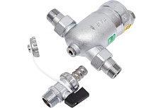 Фильтр FAR 100 мкм, с магнитными вставками, под манометр, Max: 95 C, 25 бар, 1/2&quot; НР FA 39F3 12100