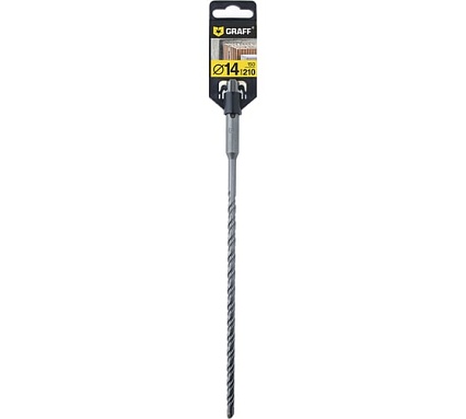 Бур по бетону (14х150х210 мм; SDS-plus) GRAFF GSPD14210
