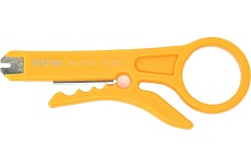 Съемник изоляции для кабеля и одиночных проводов с инструментом для разъемов SHTOK СИ-2ВП 27103