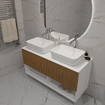 Раковина ЗОВ Oliveeka 9387B 45.5x32.5 см белый