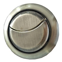 Кнопка смыва Caprigo TB-BRONZE, бронзовая