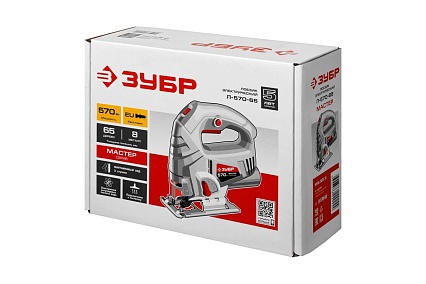 Лобзик Зубр 570 Вт, 65 мм Л-570-65