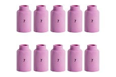 Сопло керамическое Basic TW 17-18-26 GL №7 42 мм, 11.0 мм, 10 шт Оберон BS54N15.10