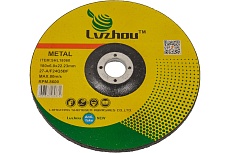 Круг шлифовальный абразивный по металлу 180x6.0x22.2 мм Lvzhou SHL18060