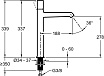 Смеситель для раковины Jacob Delafon Rivoli E24168-CP хром