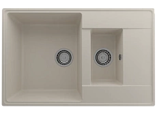 Кухонная мойка Ulgran Quartz Prima 780 1,5 K-02 78 см лен