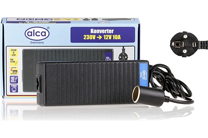 Преобразователь напряжения - конвертер Alca 230В-12В 10А 120W 312100