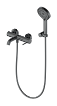 Смеситель для ванны Oliveeka Y-Line OL-639017-BGM оружейный металл