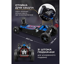 Подкатной гидравлический домкрат Forsage F-T830018Z 3.5 т ,155-710 мм MT(57715)