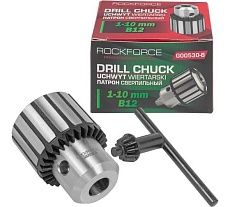 Патрон цанговый для дрели Rockforce 1-10мм, B12 RF-G00530-B(61421)