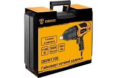 Сетевой ударный гайковерт Deko DKIW1100, 1100 Вт, 550 Нм 063-3004