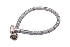 Подводка гибкая для воды с оплеткой из нержавеющей стали ELKA 1/2&quot; х 50 см в/в ИС.100911