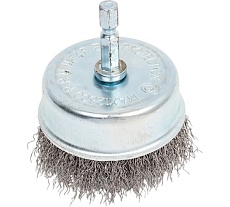 Щетка чашеобразная для дрели (75 мм, HEX) Patriot 813010024