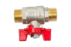 Шаровой кран Rommer 1/2", НР/НР, RBV-0007-0410215, RG008UB5BPDC5I