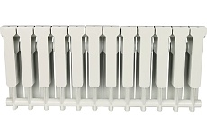 Алюминиевый радиатор Rommer Profi 350 AL350-80-80-080 12 секций RAL9016 86624