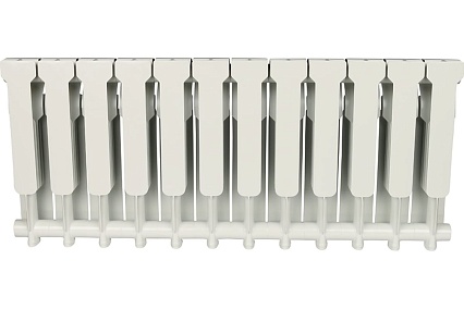 Алюминиевый радиатор Rommer Profi 350 AL350-80-80-080 12 секций RAL9016 86624
