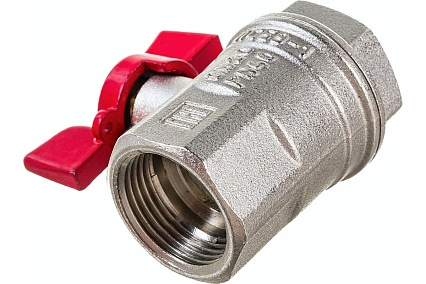 Шаровой кран Valfex PREMIUM для воды, 3/4" ВР/ВР, бабочка VF.217.NB1.034.PREMIUM
