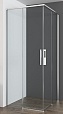 Душевой уголок Vincea Ultima VSS-7UL8010CL 80x100 хром, прозрачное