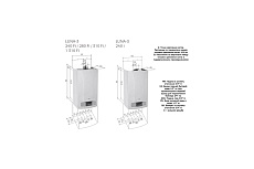 Газовый настенный котел Baxi LUNA-3 240 Fi CSE45624366-