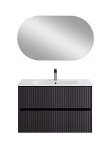 Мебель для ванной Art&Max Torino 90 см Графит